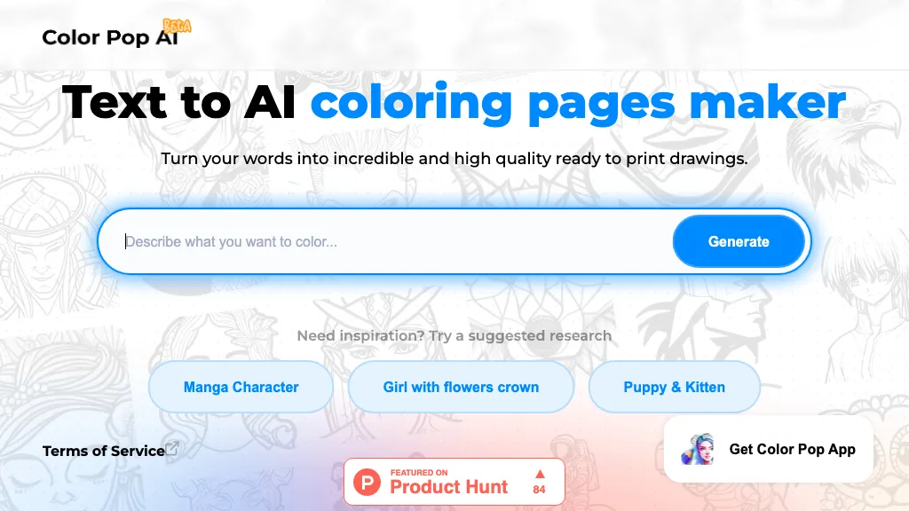 Color Pop AI Top AI tools