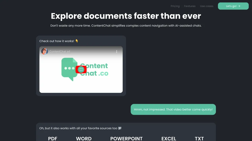 ContentChat Top AI tools