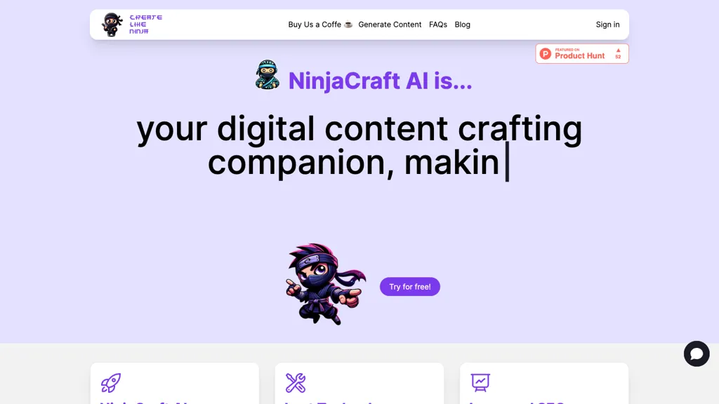Create Like Ninja Top AI tools