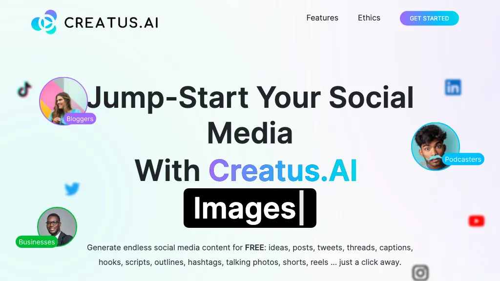 CreativAI Top AI tools