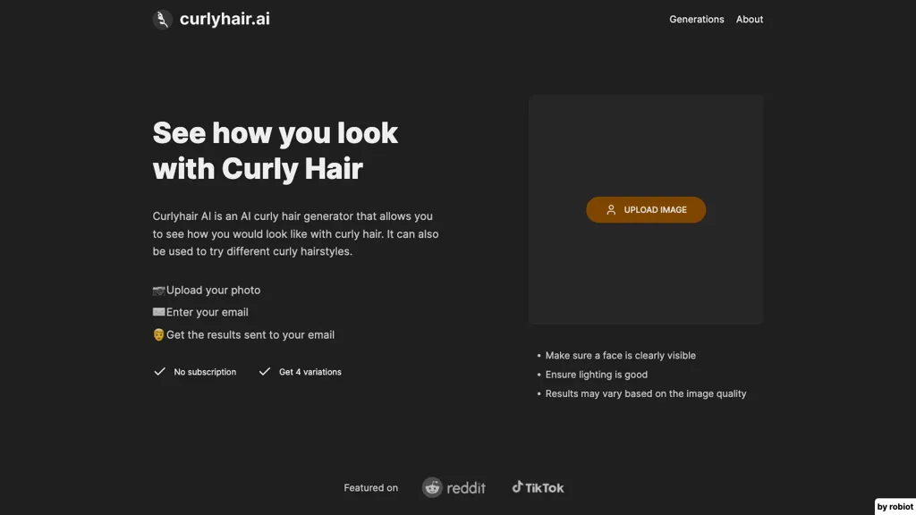 Curlyhair AI Top AI tools