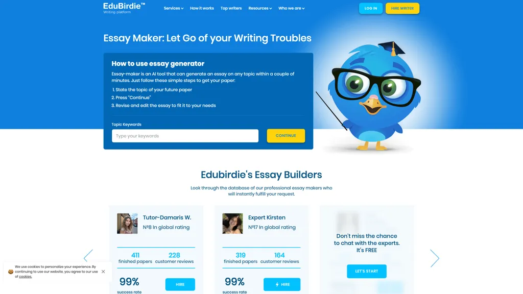 CustomWriting website