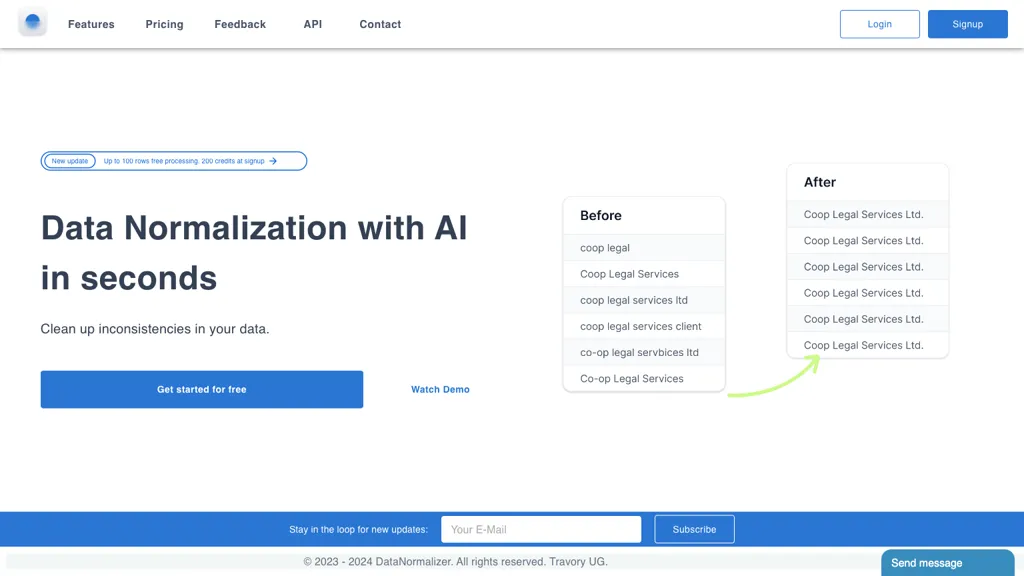 Data Normalizer Top AI tools