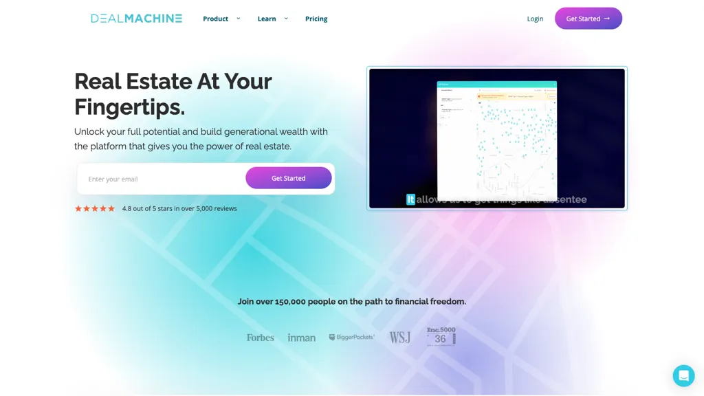 DealMachine website