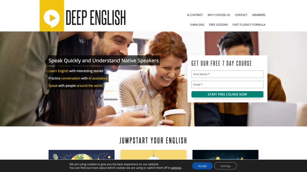 Deep English Top AI tools