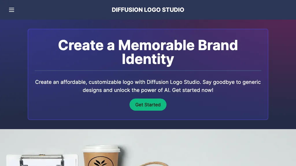 Diffusion Logo Studio Top AI tools