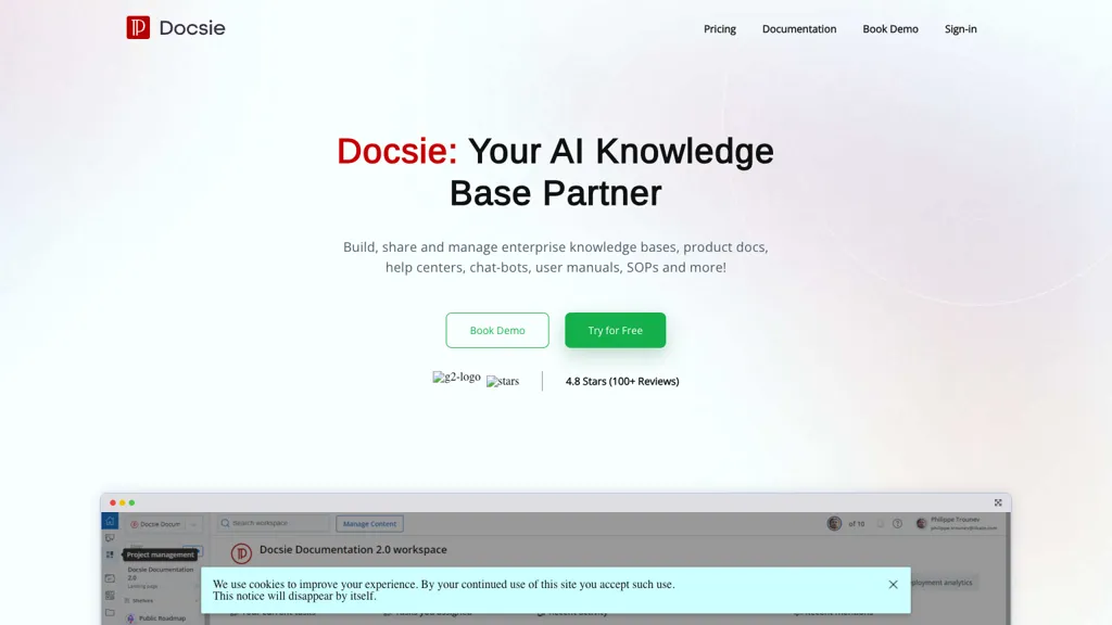 Docsie 2.0 Top AI tools