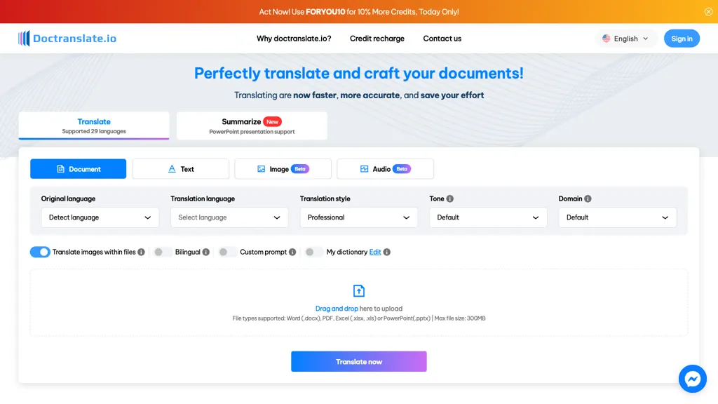DocTranslate Top AI tools