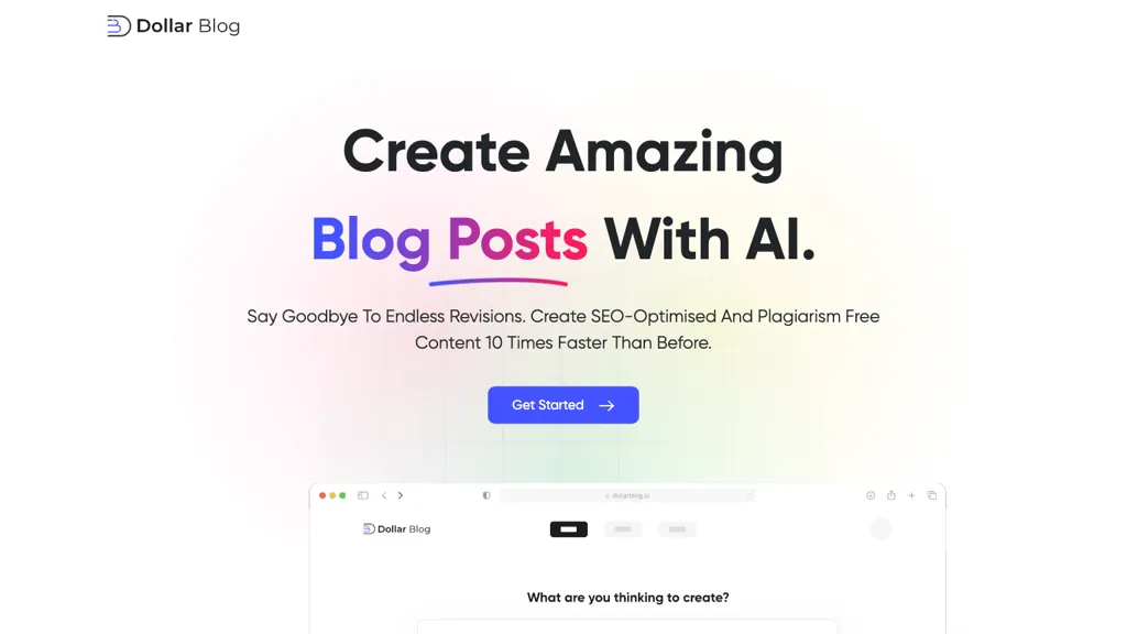 Dollar Blog Top AI tools