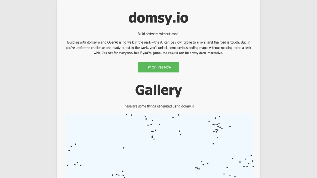 DOMSY.IO Top AI tools