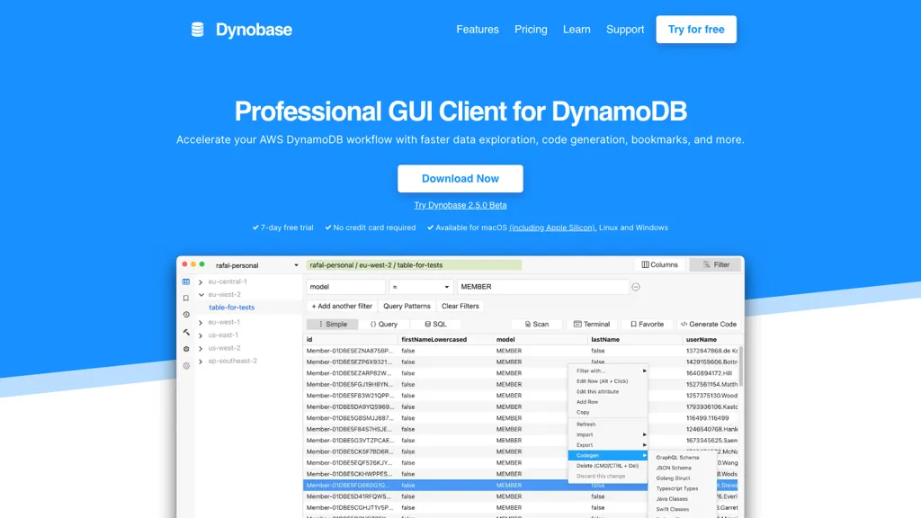 Dynobase Top AI tools