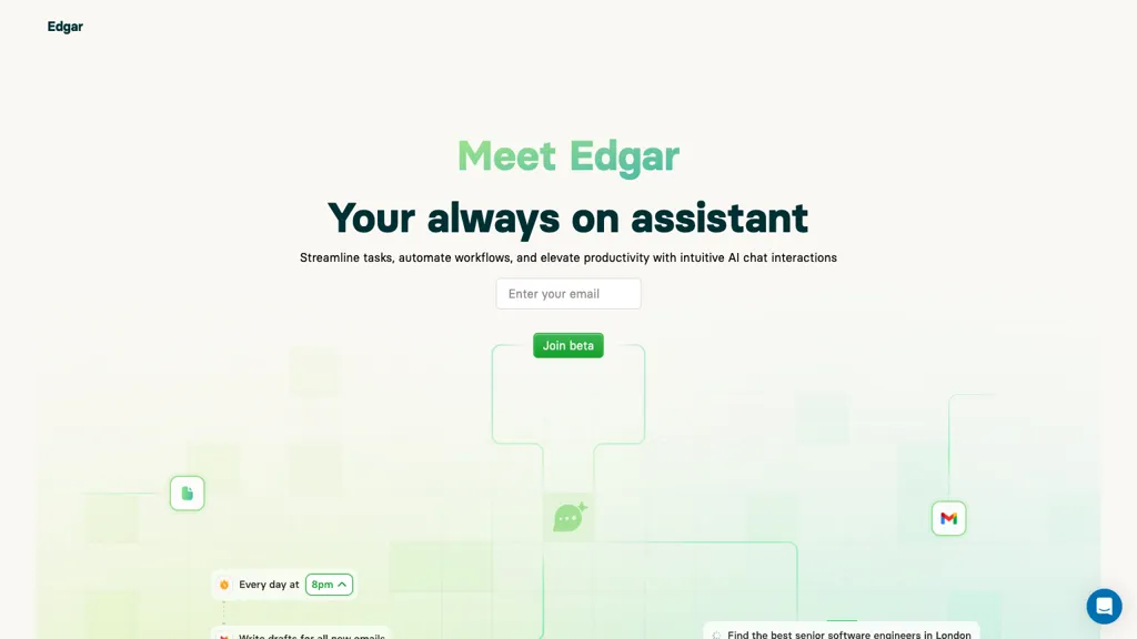 Edgar Top AI tools