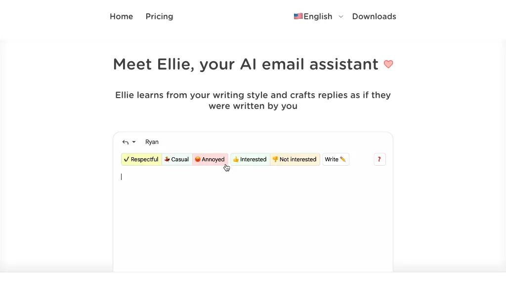 Ellie Top AI tools