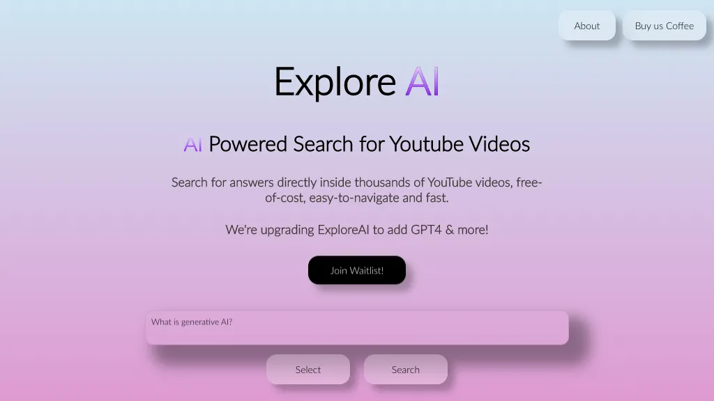 Ask Youtube Top AI tools