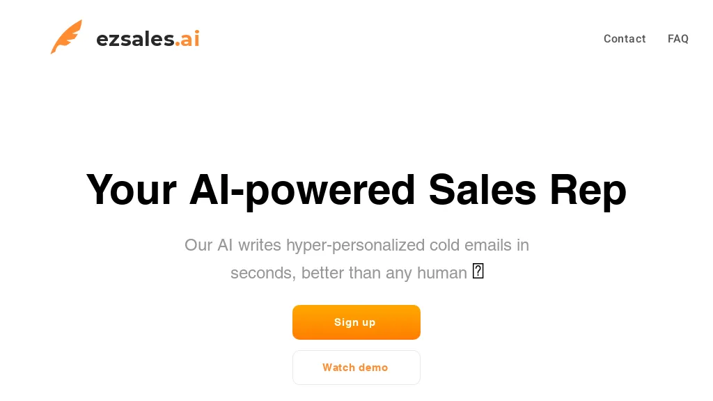 Ezsales AI Top AI tools