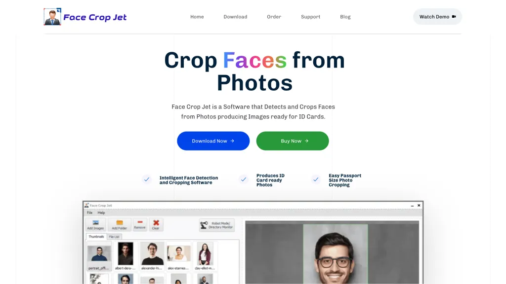Face Crop Jet Top AI tools