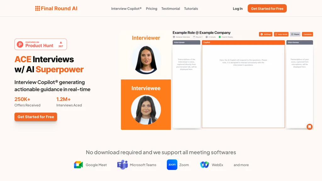 Boost Interview Top AI tools