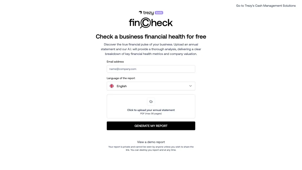 FinCheck by Trezy Top AI tools