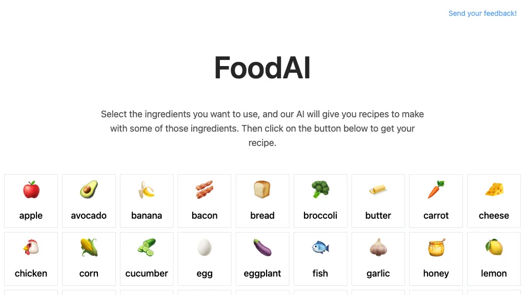 AIfoodie Top AI tools