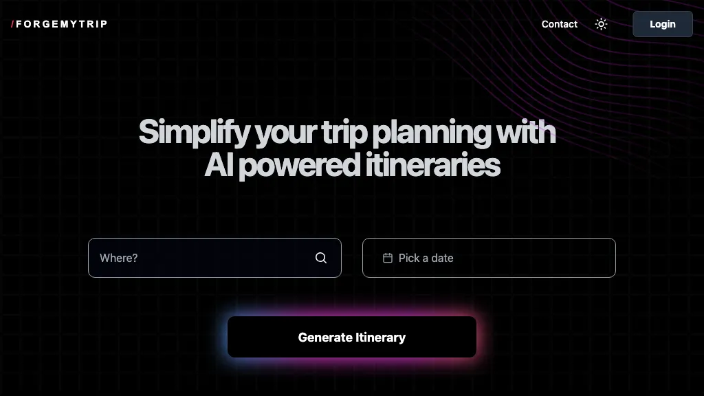 ForgetMyTrip Top AI tools