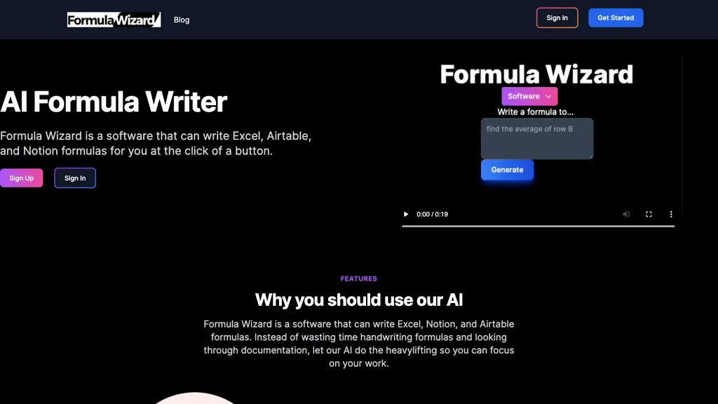 Formula Generator Top AI tools
