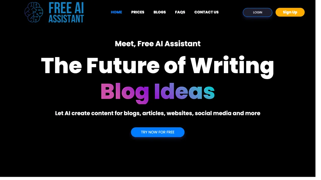 FreeAssist.ai Top AI tools