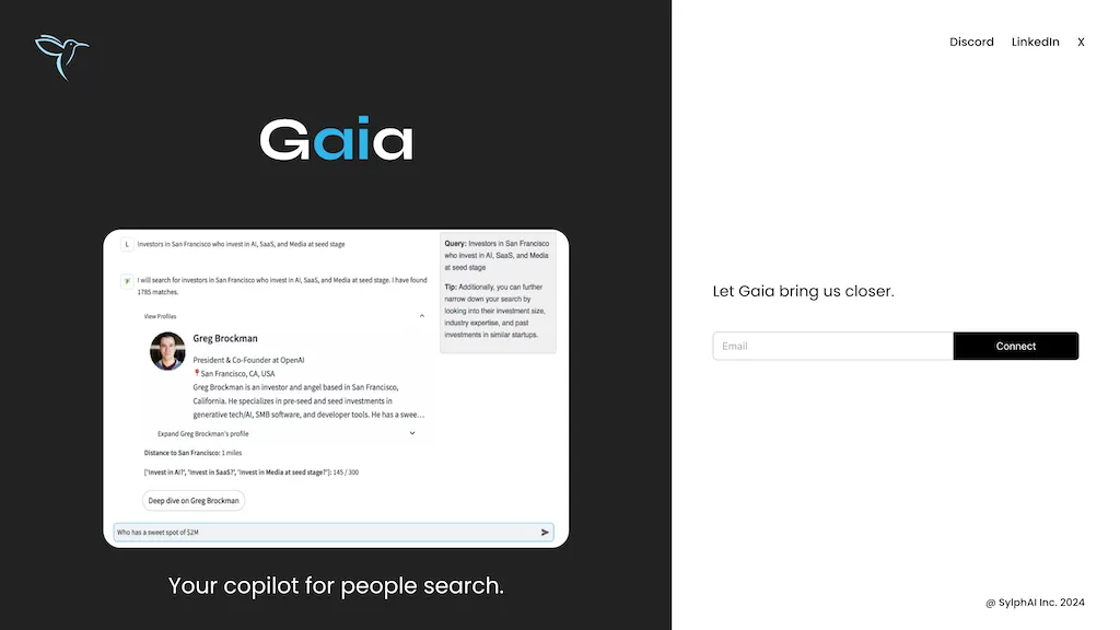 Gaia Top AI tools