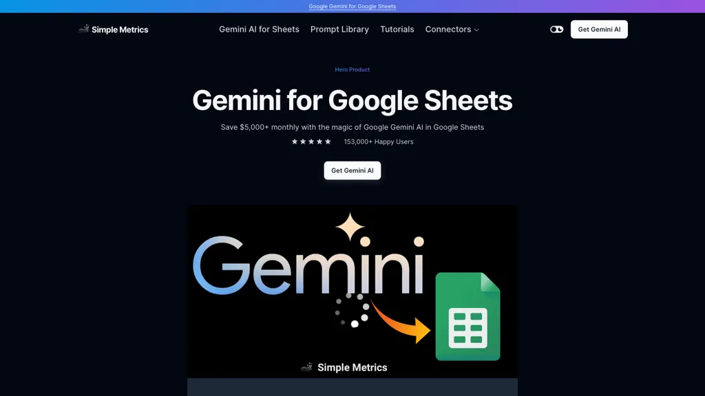 Genius Sheets Top AI tools