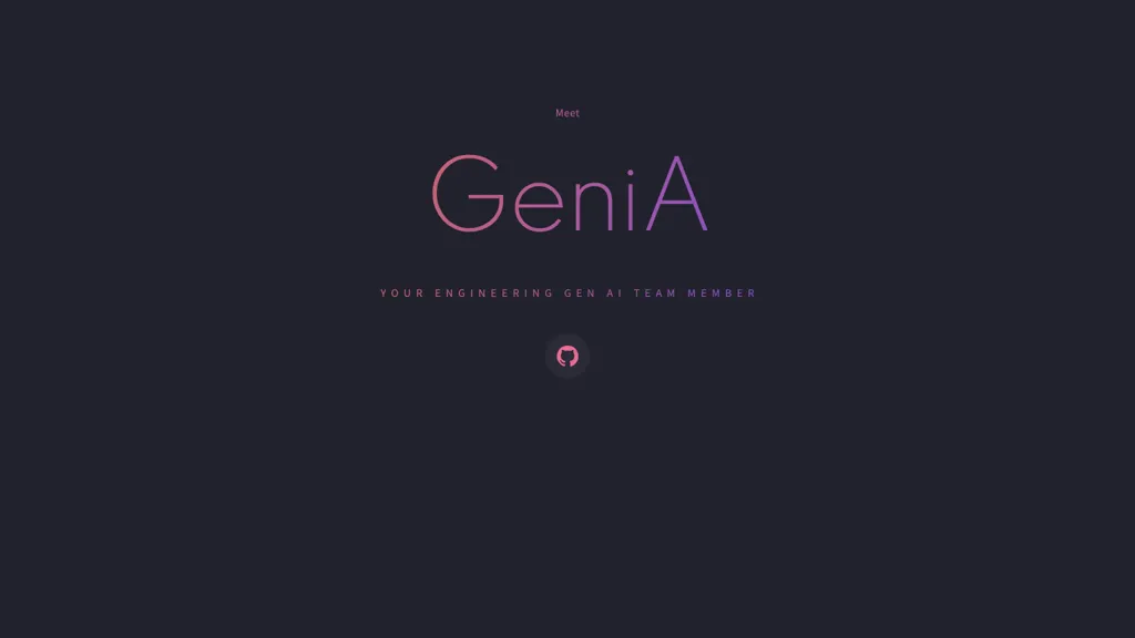 GeniA Top AI tools