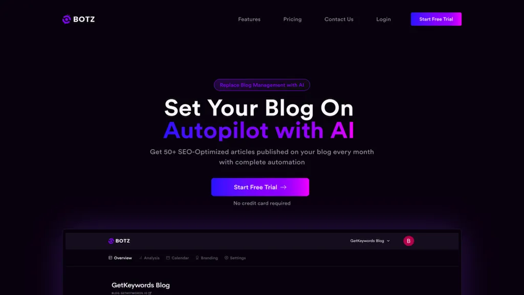 GetBotz Top AI tools