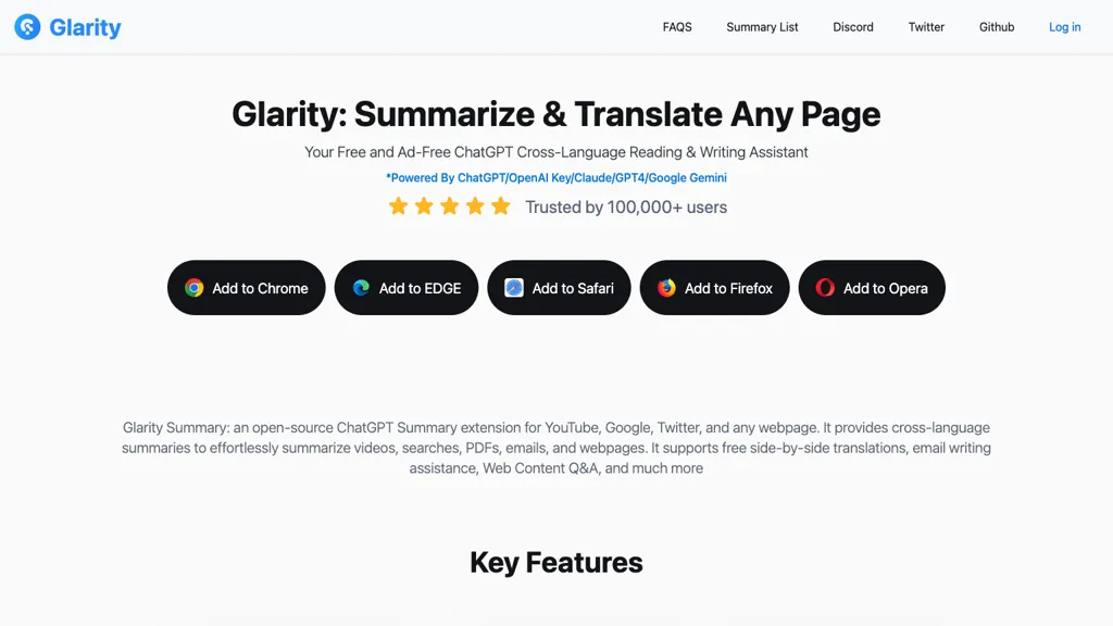 ClarityClips Top AI tools