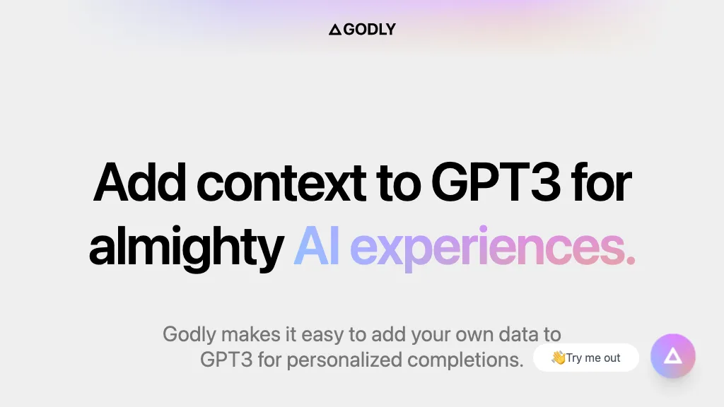 Godly Top AI tools