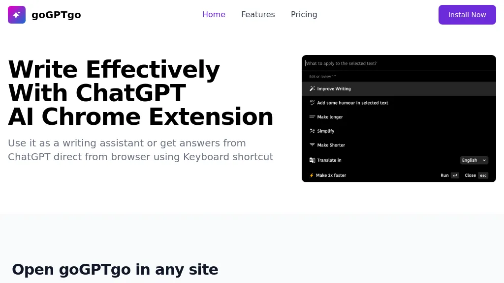 ChatGPT2Help Chrome Extension Top AI tools