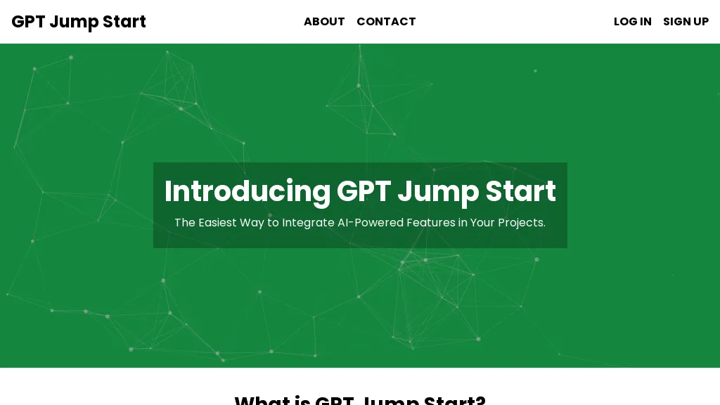 GPT Jump Start Top AI tools