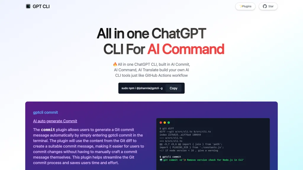 Commander GPT Top AI tools
