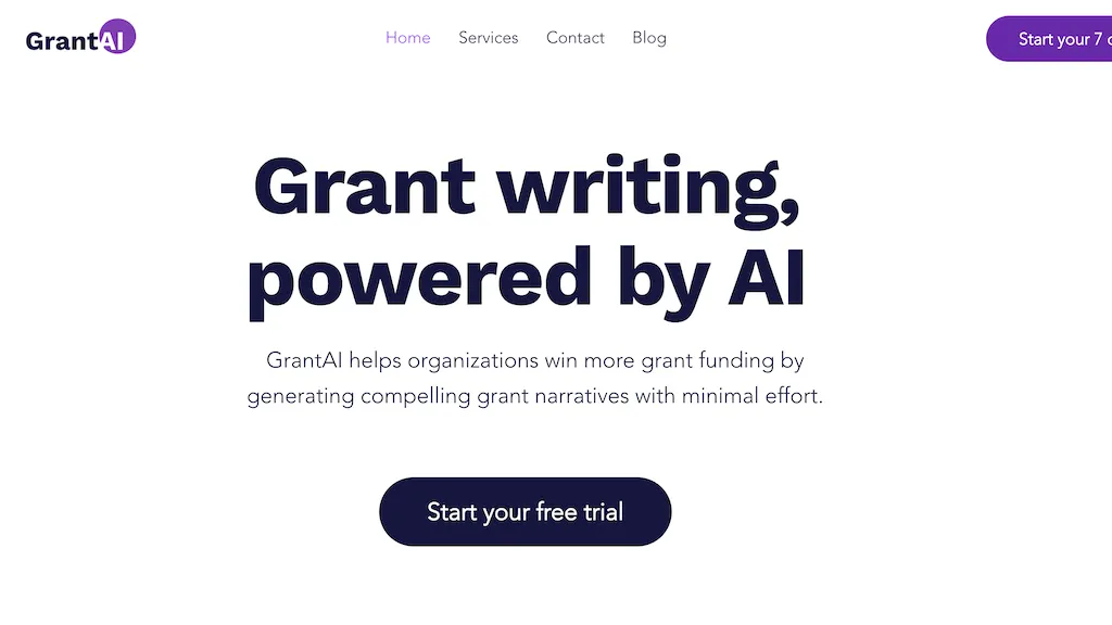 Grant AI Top AI tools