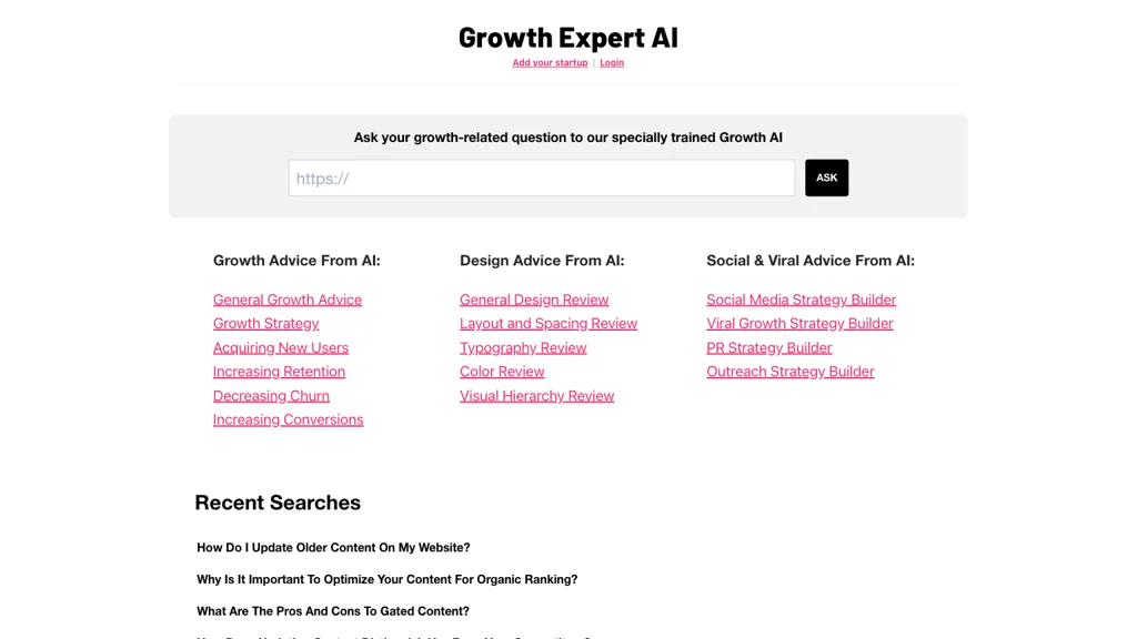 growthbar Top AI tools