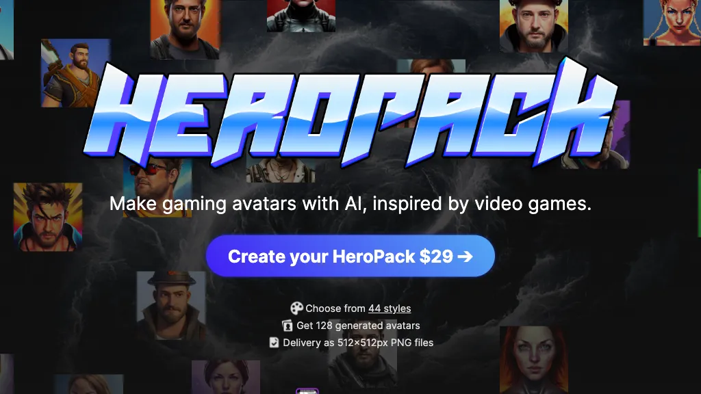 HeroPack Top AI tools