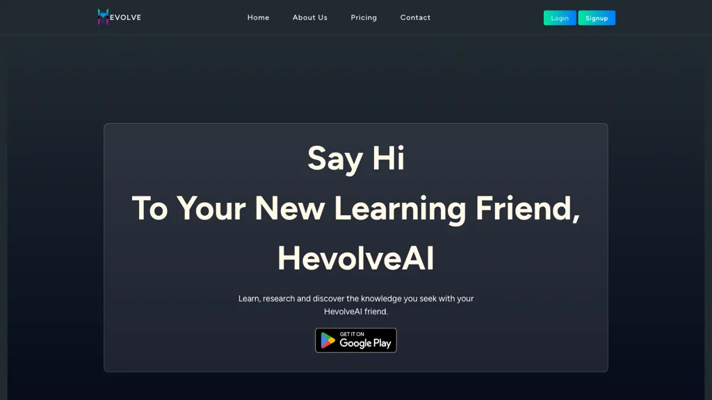 Hevolve AI Top AI tools