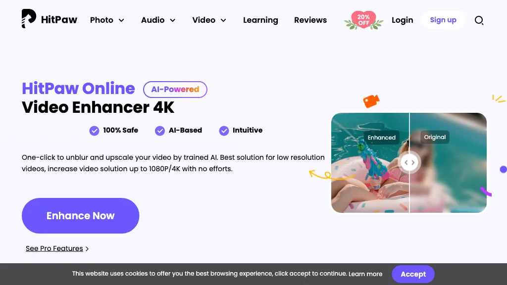 HitPaw Online Video Enhancer Top AI tools
