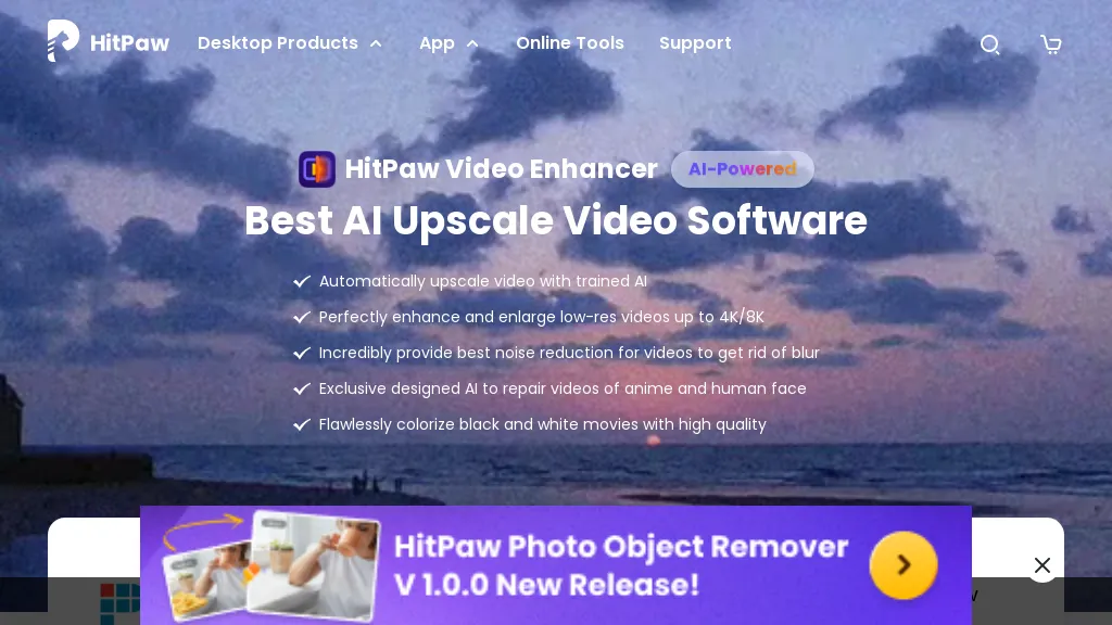 HitPaw Online Photo Enhancer Top AI tools