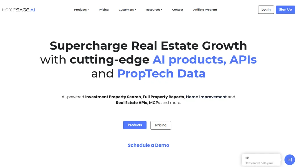 Homesage.ai website
