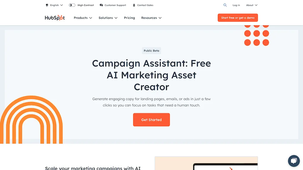 HubSpot Campaign Assistant