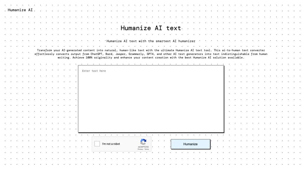 HumanizeAI Top AI tools