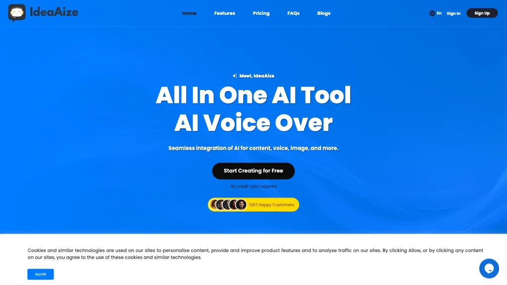 IdeaAize Top AI tools