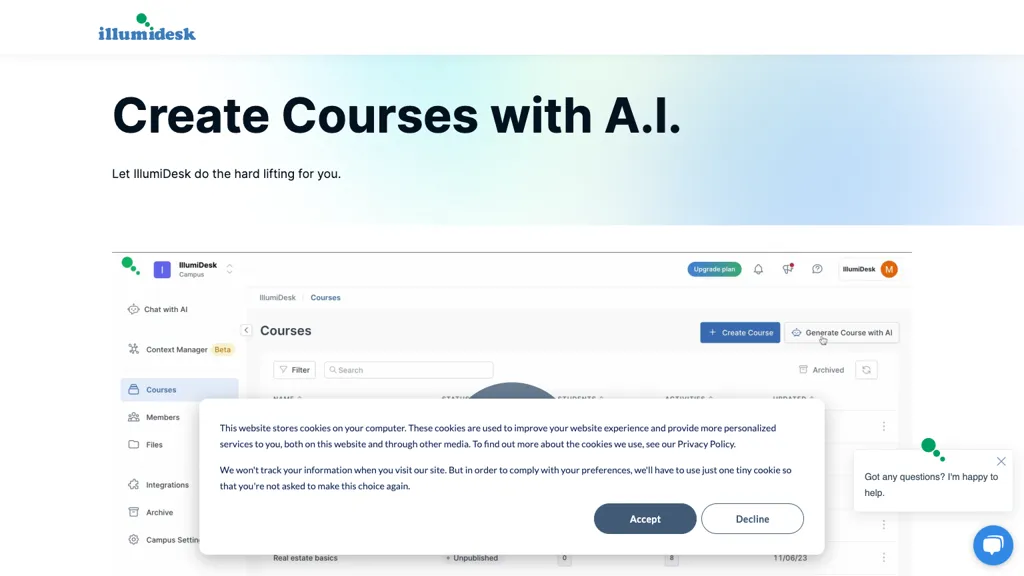 IllumiDesk Course Builder Top AI tools