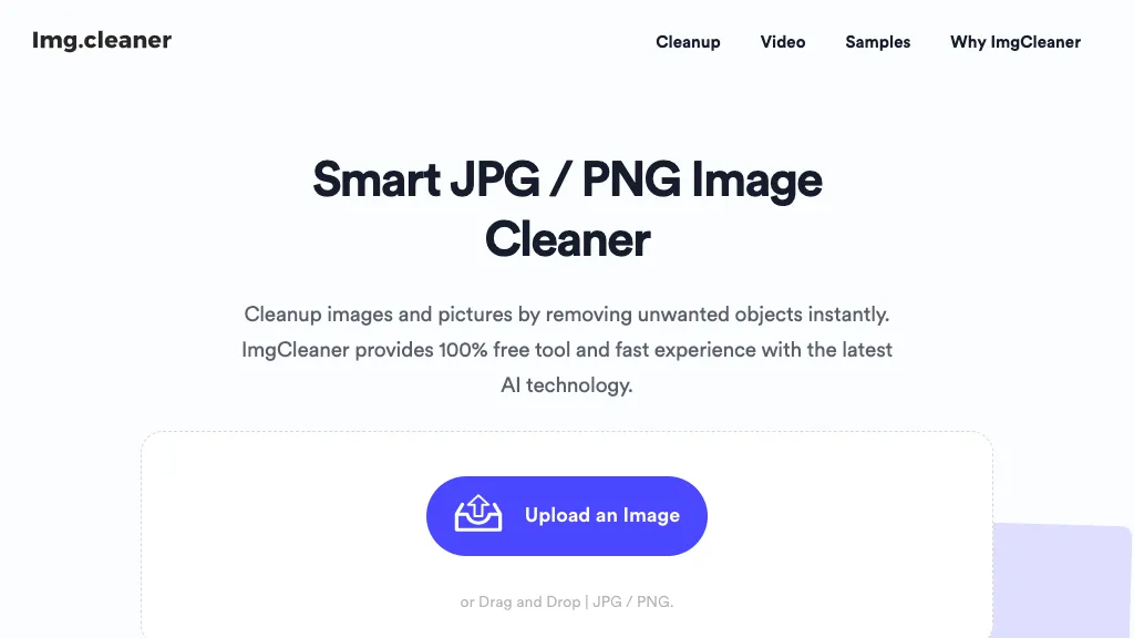 Image Cleaner Top AI tools