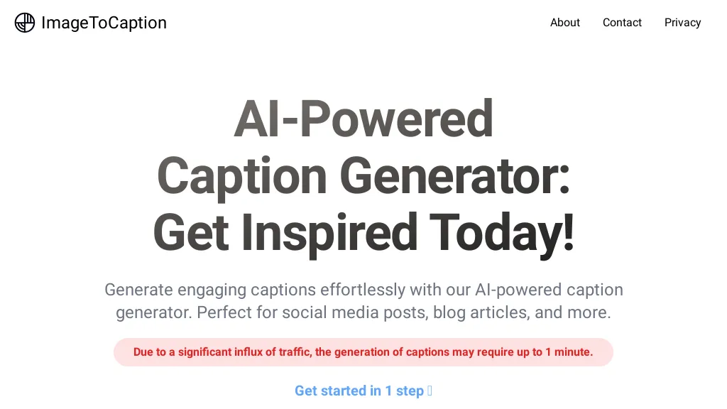 Image to Caption Generator Top AI tools