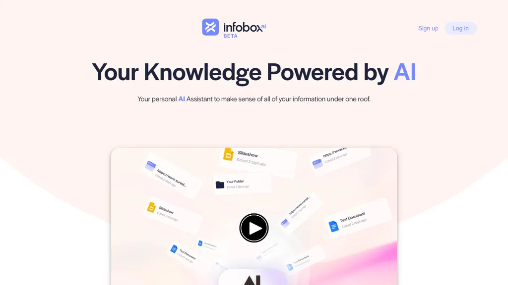 Infobox Top AI tools