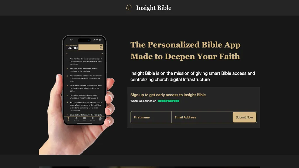 Insight Bible Top AI tools